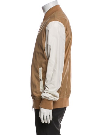 Eleventy Wool Bomber Jacket