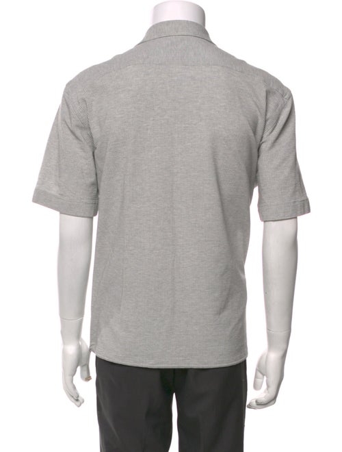 Eleventy Striped Short Sleeve Shirt