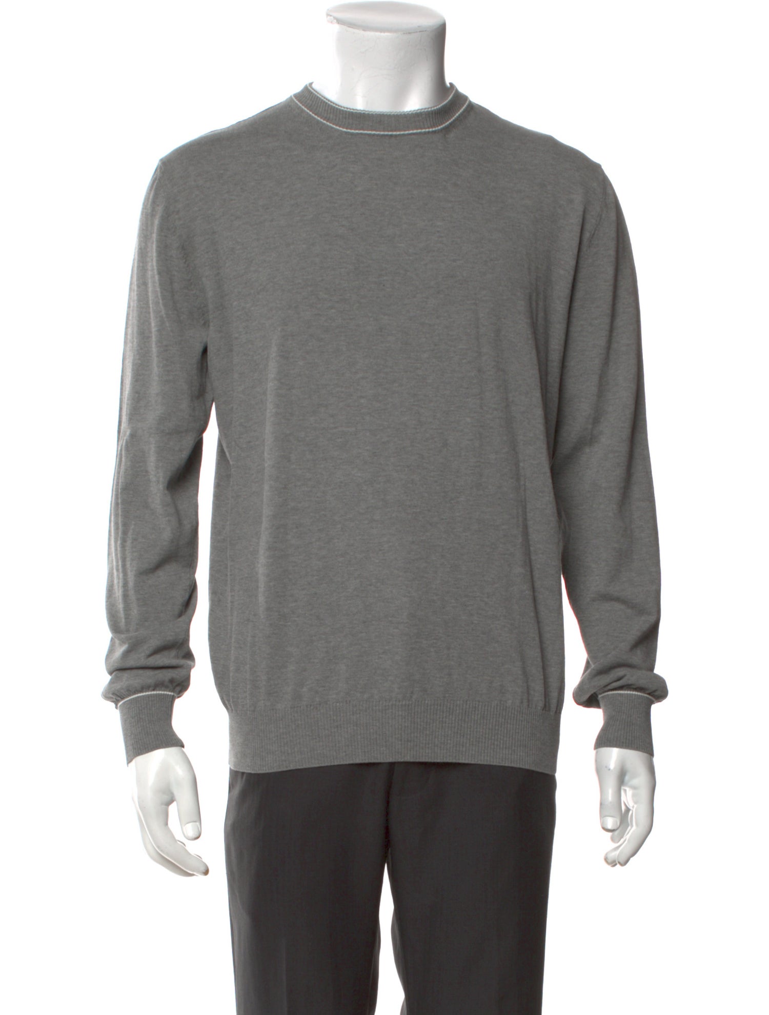 Eleventy Crew Neck Long Sleeve Sweatshirt