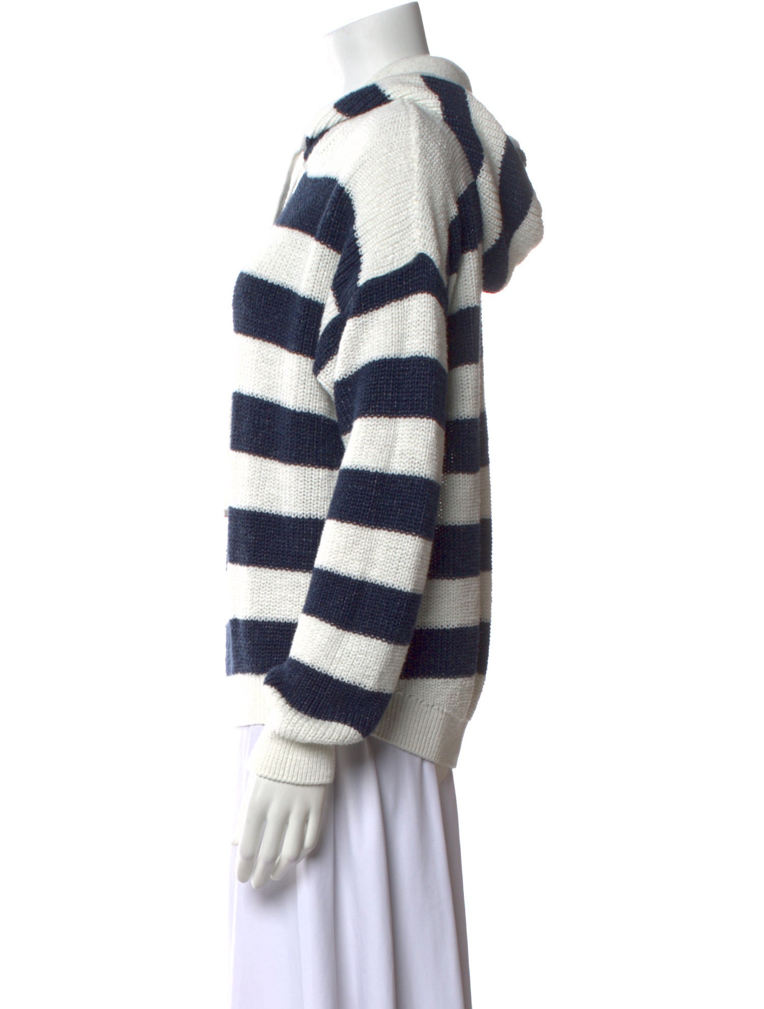 Eleventy Striped Crew Neck Sweater