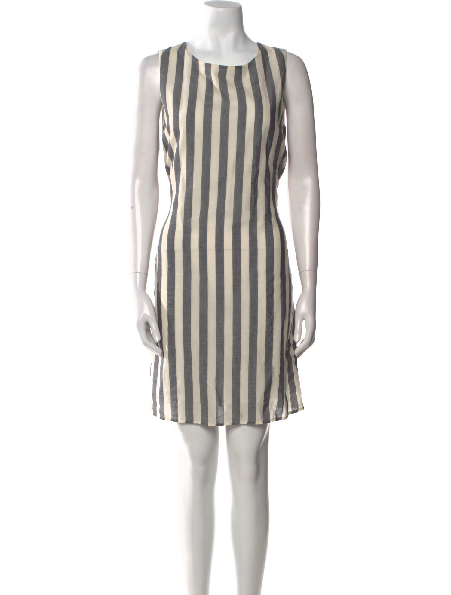 Eleventy Striped Mini Dress