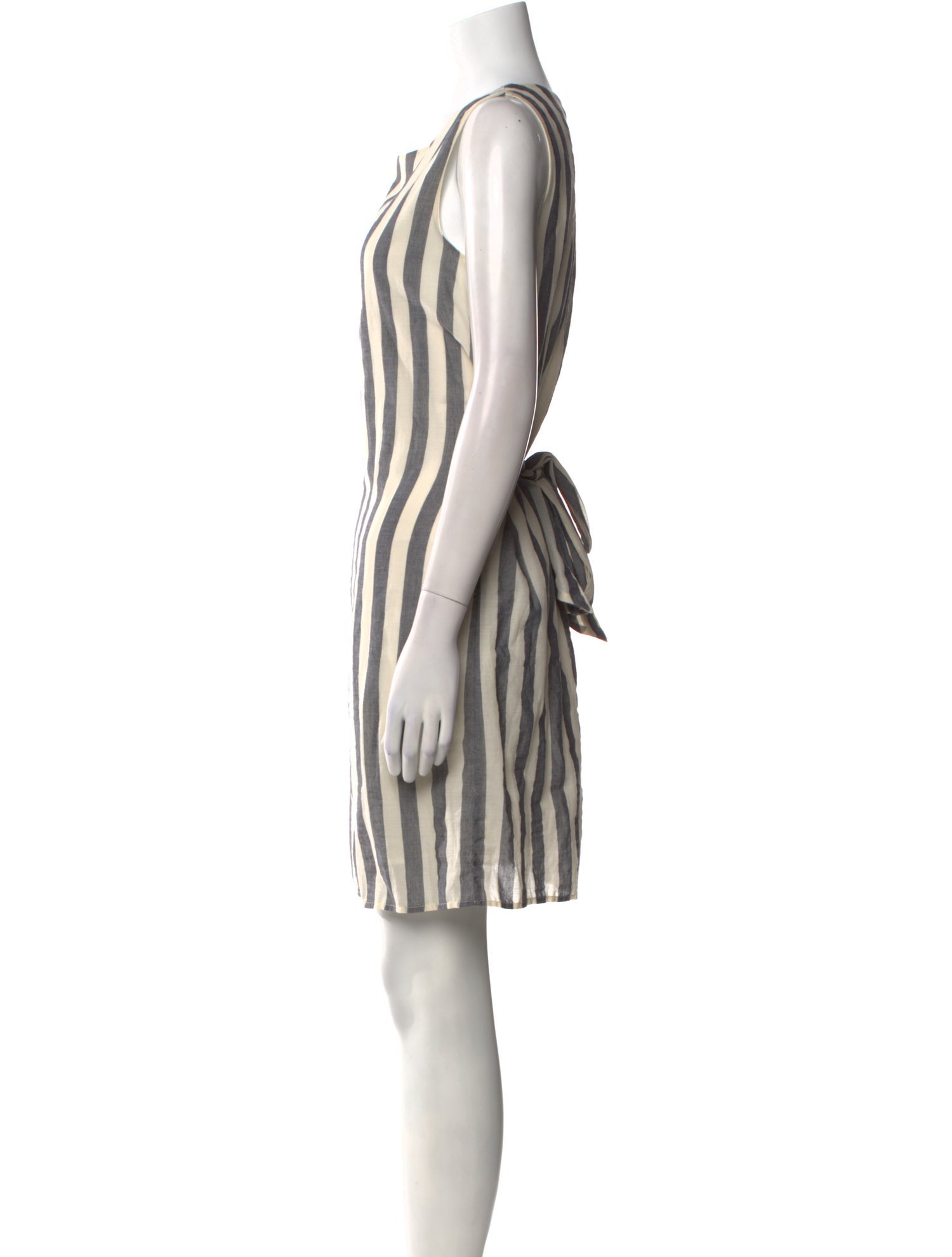 Eleventy Striped Mini Dress