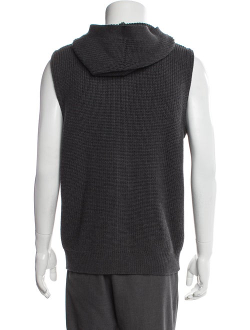 Eleventy Virgin Wool Crew Neck Sweater Vest
