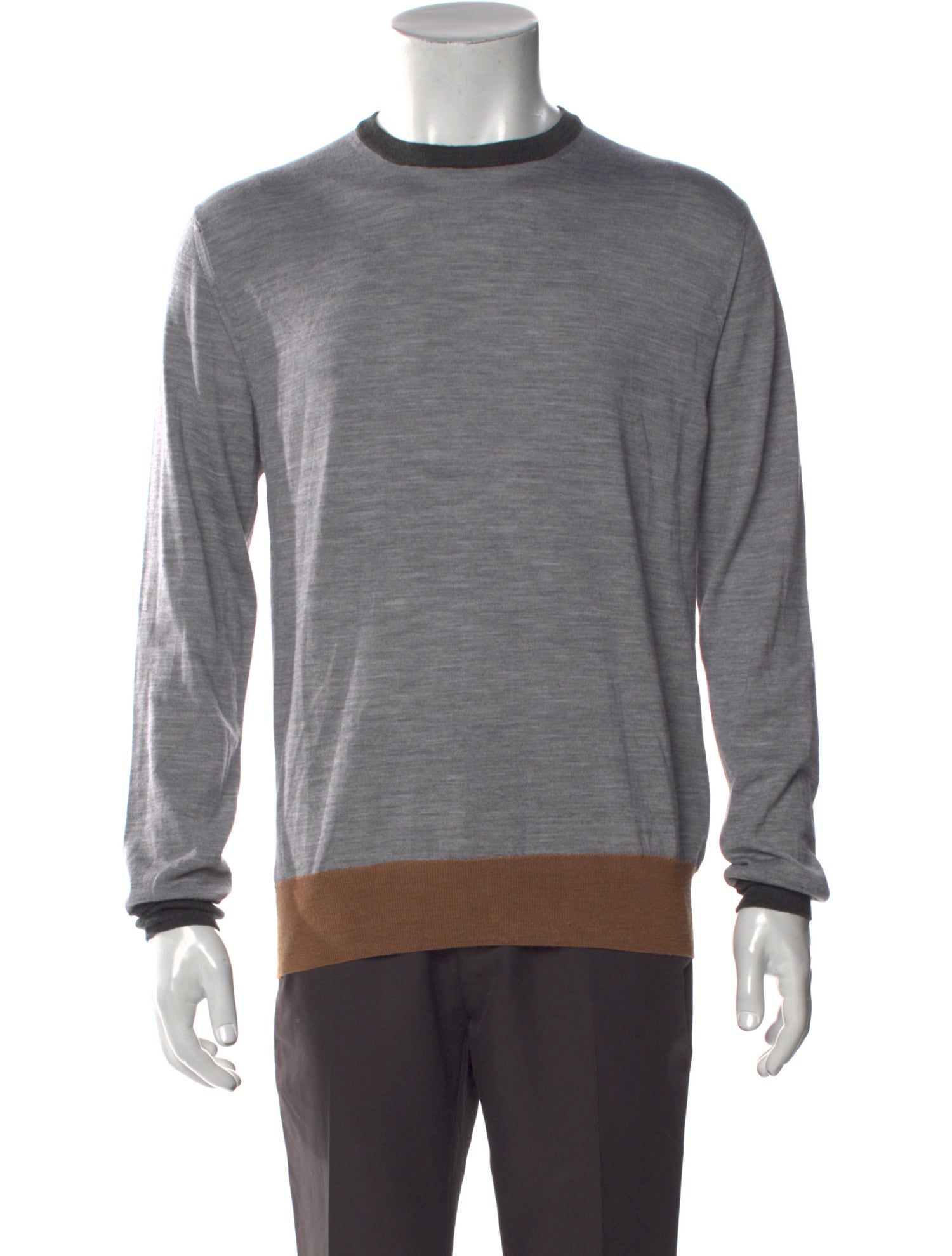 Eleventy Wool Crew Neck Pullover