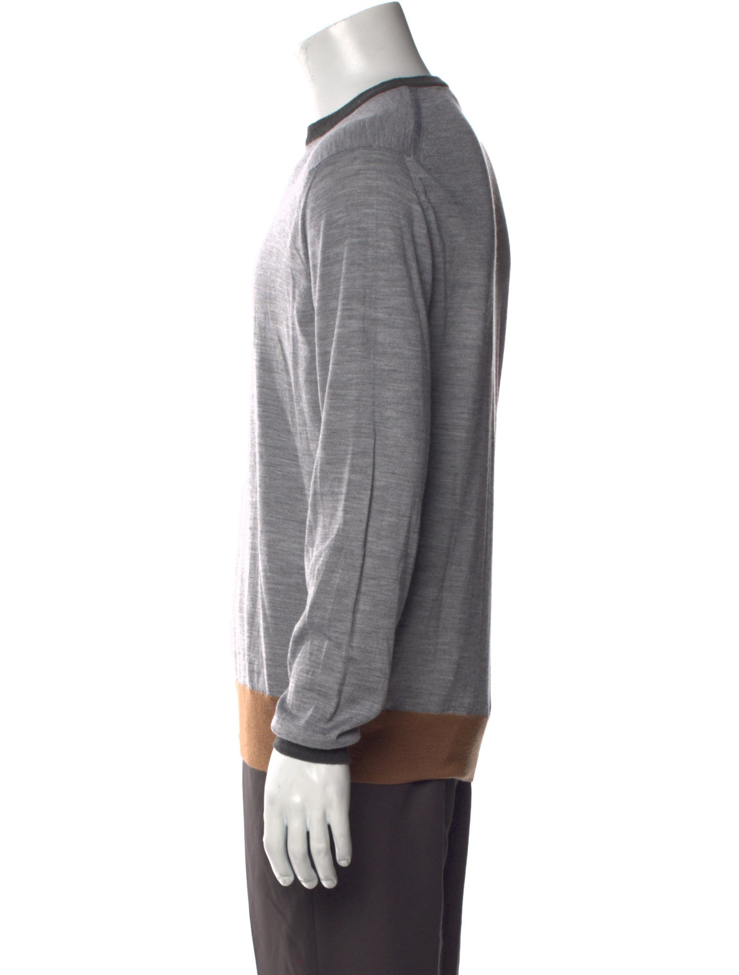 Eleventy Wool Crew Neck Pullover