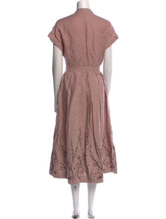 Eleventy Linen Long Dress