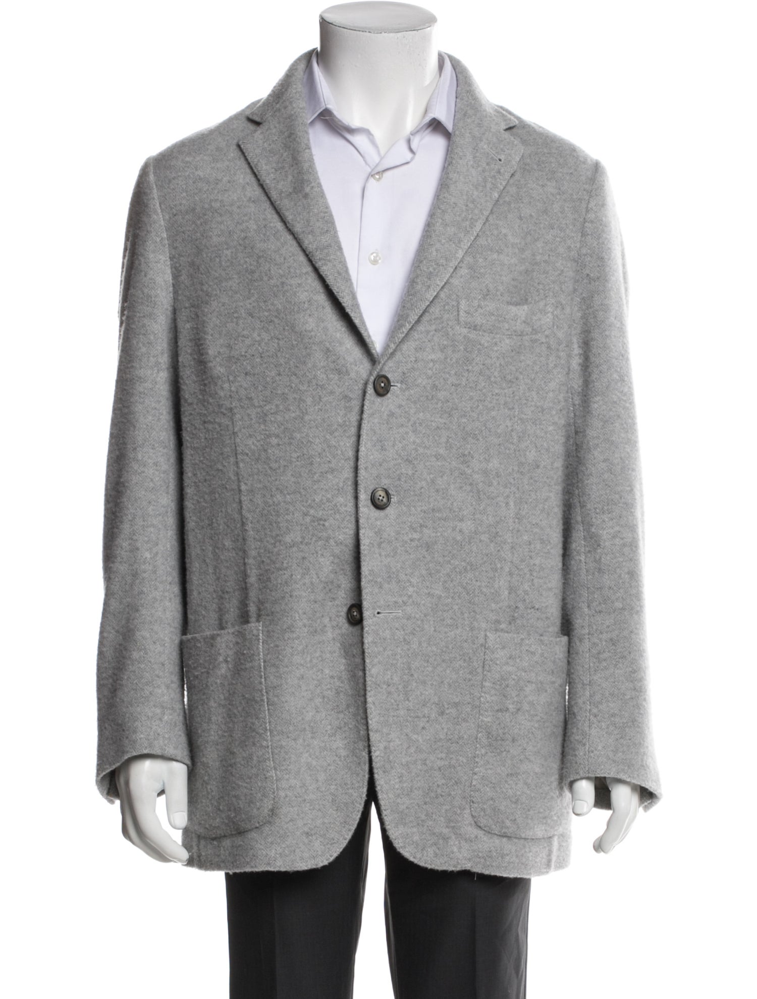 Eleventy Wool Peacoat