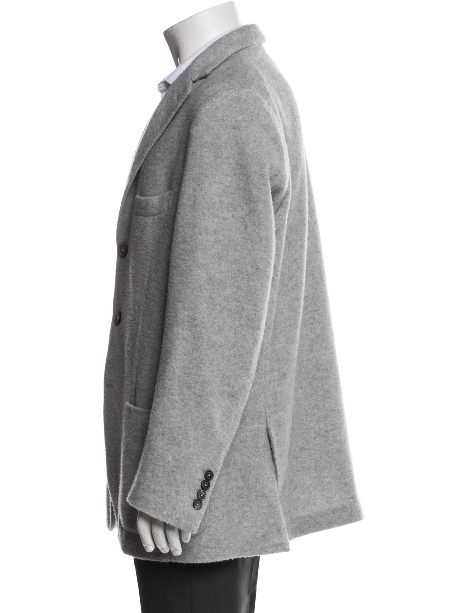Eleventy Wool Peacoat