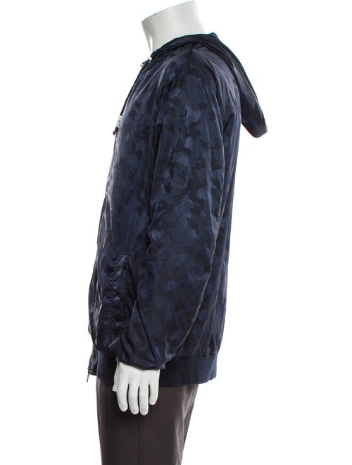 Eleventy Camouflage Print Windbreaker