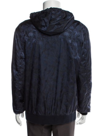 Eleventy Camouflage Print Windbreaker