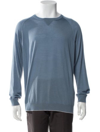 Eleventy Wool Crew Neck Pullover