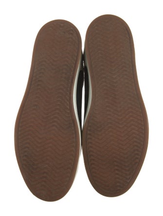 Eleventy Suede Colorblock Pattern Sneakers