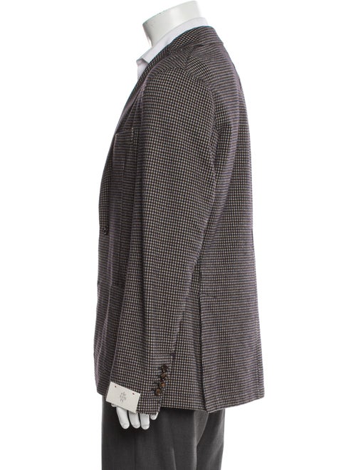Eleventy Houndstooth Print Blazer
