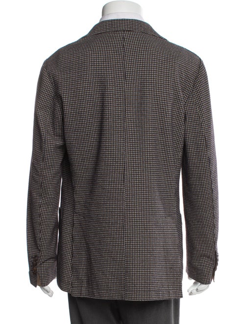 Eleventy Houndstooth Print Blazer