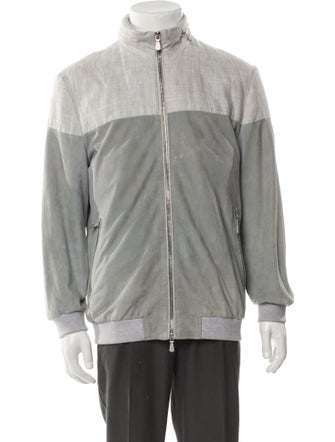 Eleventy Linen Windbreaker