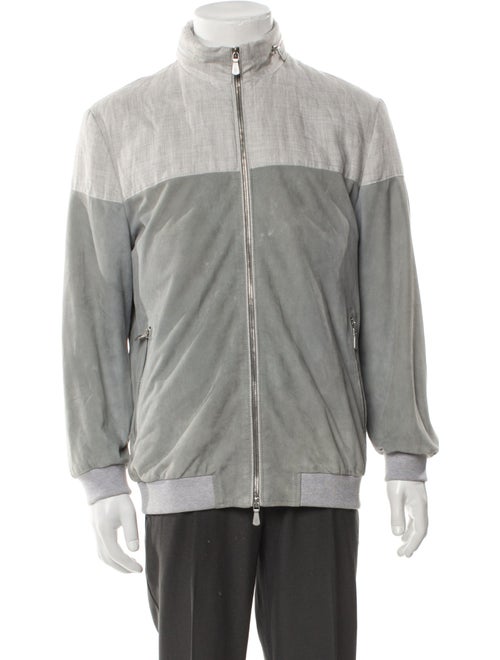 Eleventy Linen Windbreaker