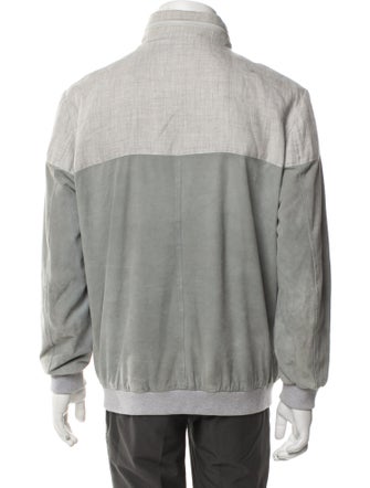 Eleventy Linen Windbreaker