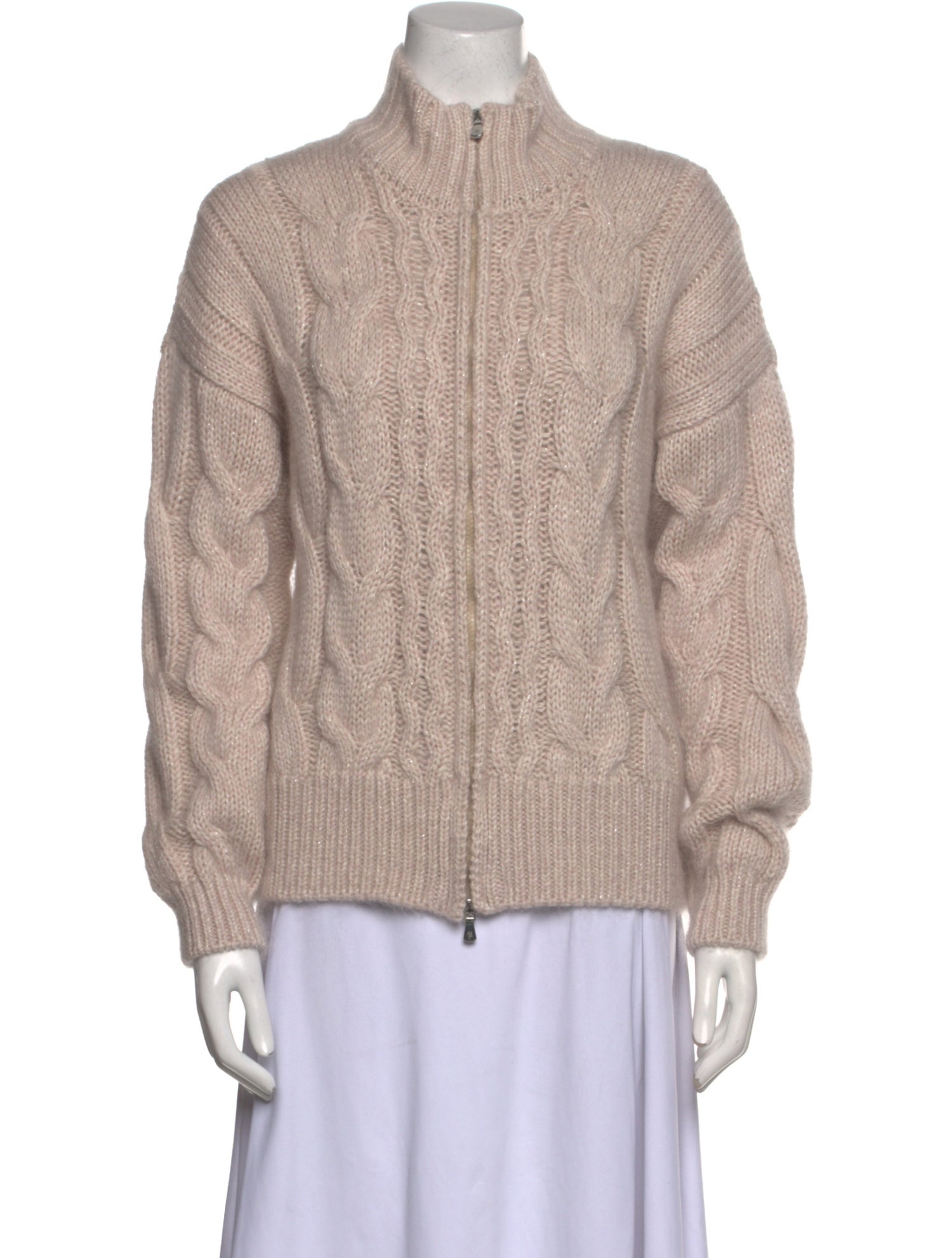 Eleventy Wool Mock Neck Sweater