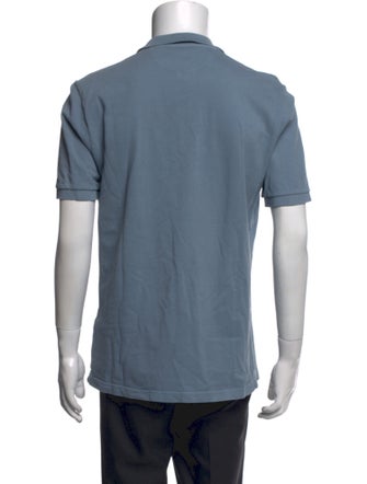 Eleventy Crew Neck Short Sleeve Polo Shirt