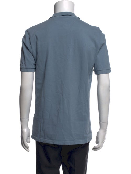 Eleventy Crew Neck Short Sleeve Polo Shirt