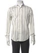 Eleventy Striped Long Sleeve Shirt