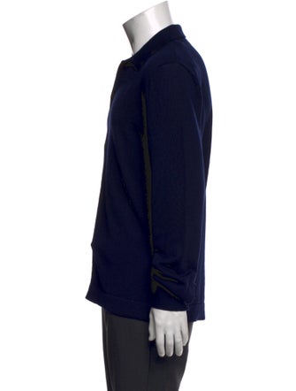 Eleventy Wool Collar Cardigan