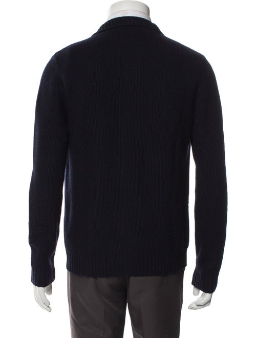 Eleventy Wool V-Neck Cardigan