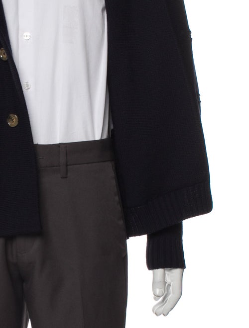 Eleventy Wool V-Neck Cardigan