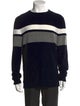 Eleventy Striped Crew Neck Pullover