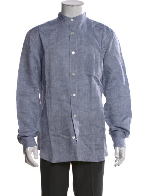 Eleventy Linen Long Sleeve Shirt