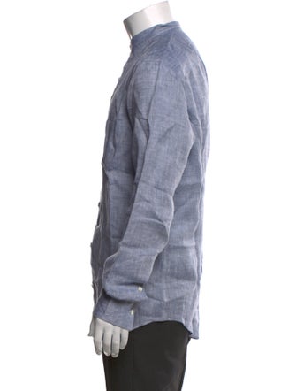 Eleventy Linen Long Sleeve Shirt