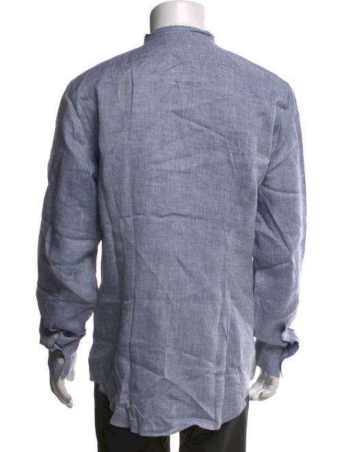 Eleventy Linen Long Sleeve Shirt