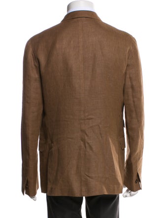 Eleventy Linen Overcoat