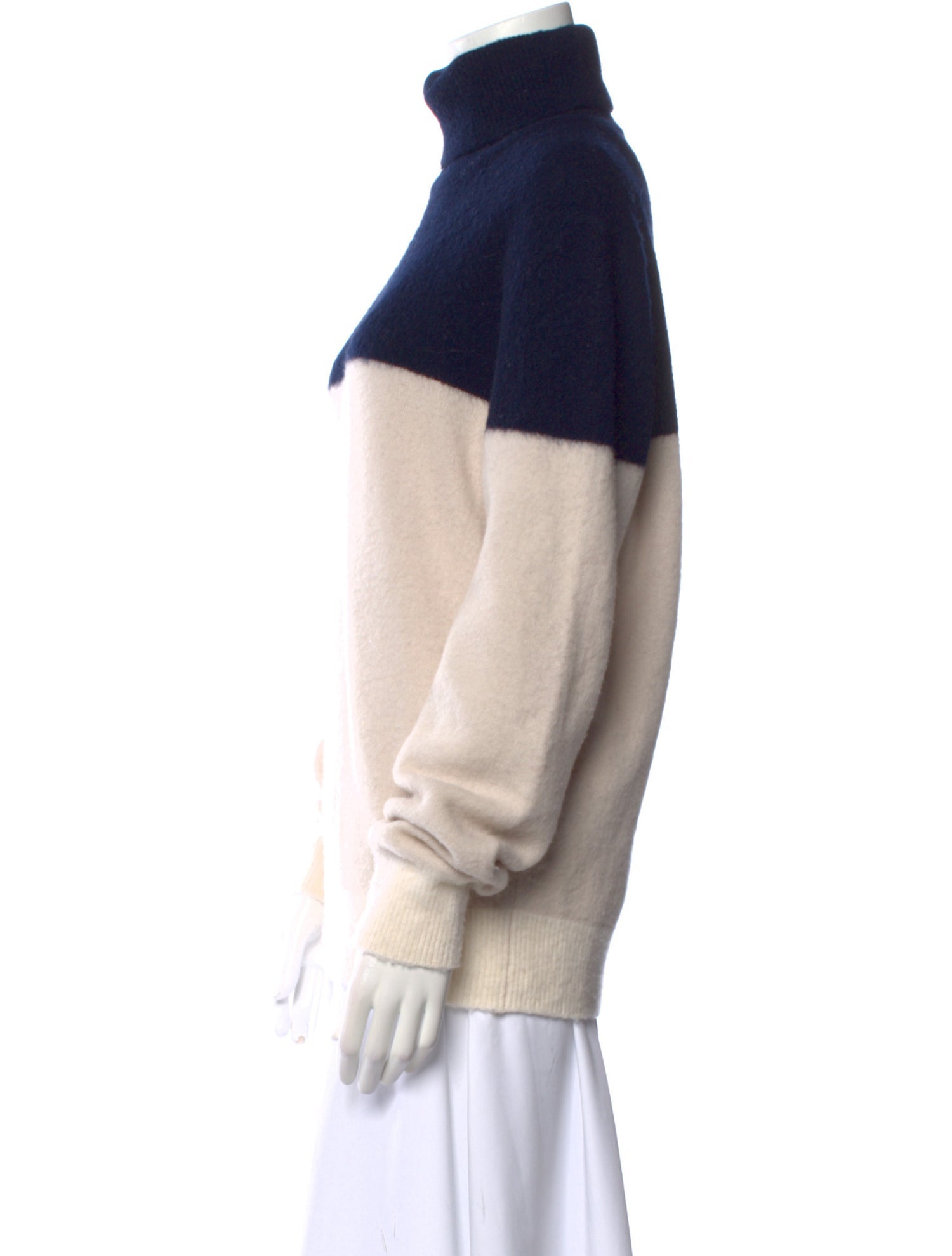 Eleventy Wool Colorblock Pattern Sweater