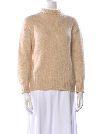 Eleventy Wool Mock Neck Sweater