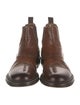 Eleventy Leather Chelsea Boots