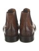 Eleventy Leather Chelsea Boots