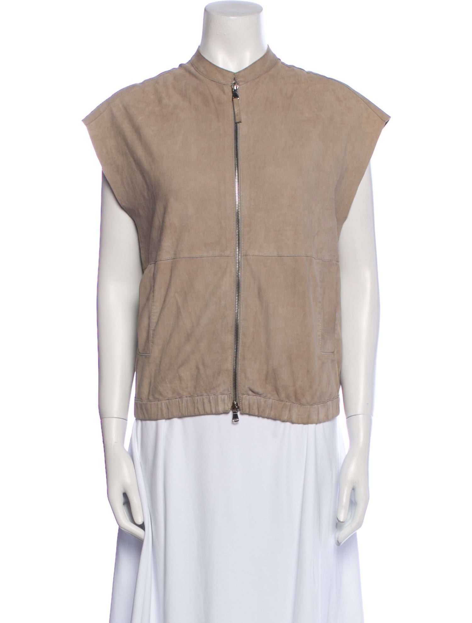Eleventy Suede Vest