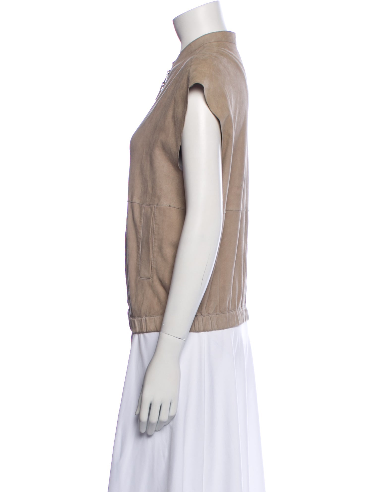 Eleventy Suede Vest