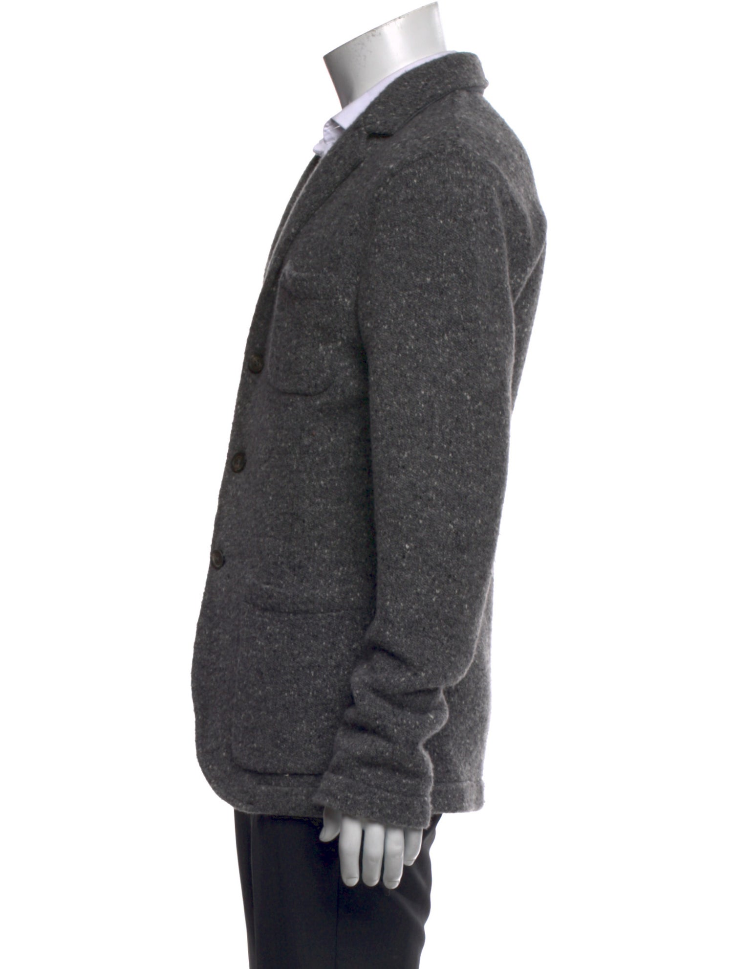 Eleventy Wool V-Neck Cardigan