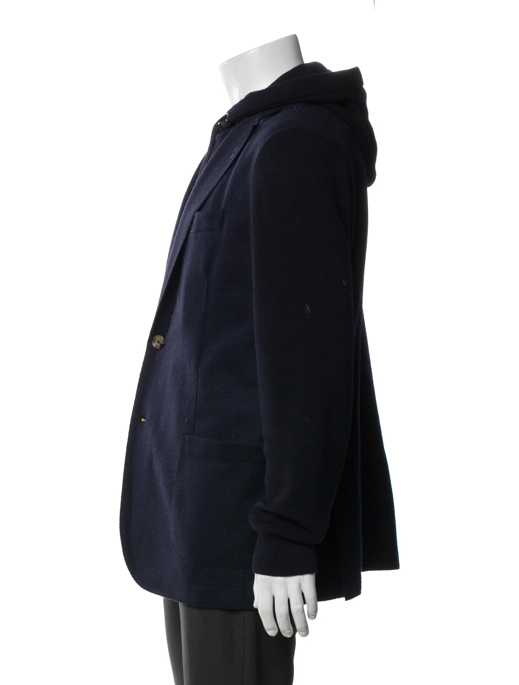 Eleventy Wool Moto Jacket