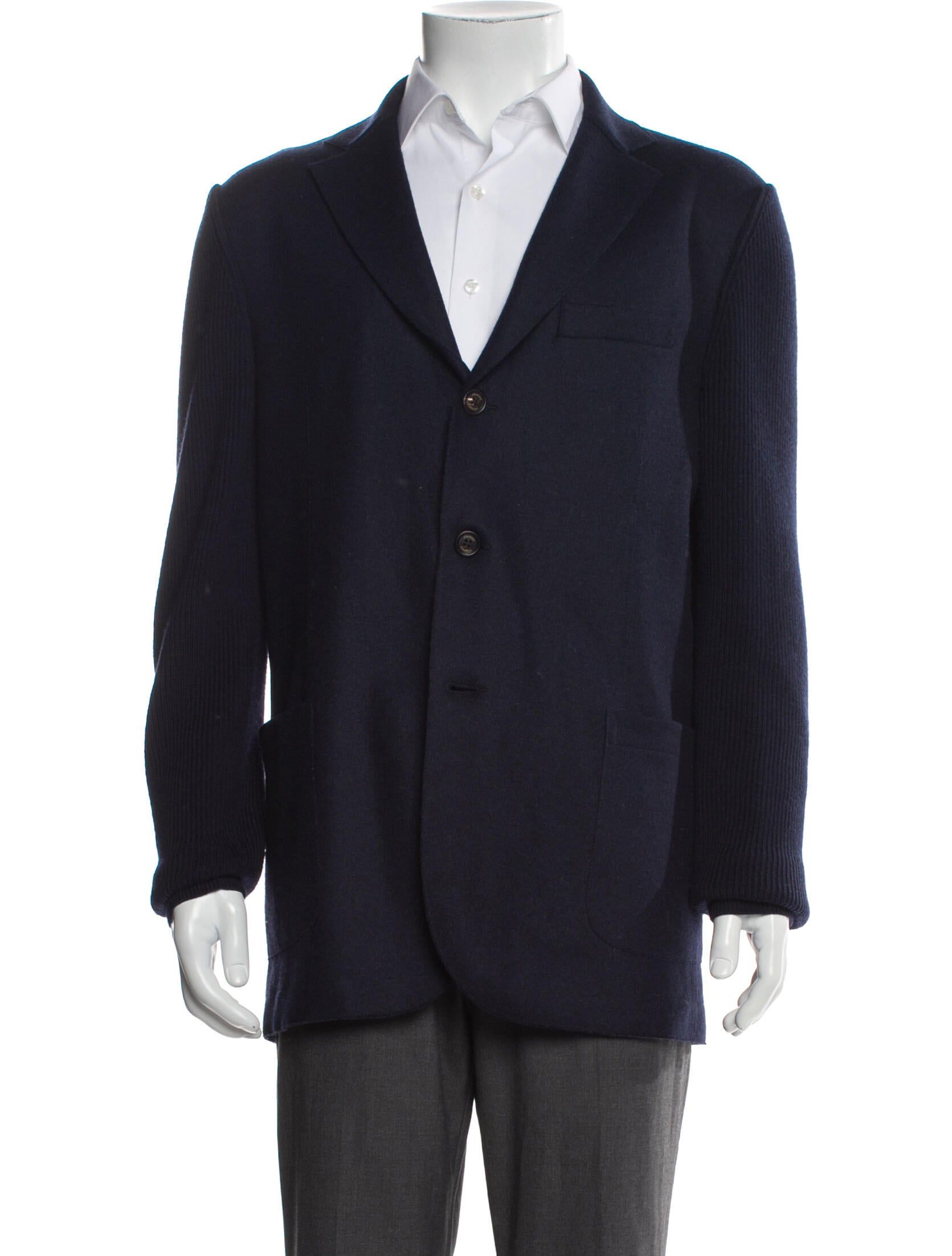 Eleventy Wool Peacoat