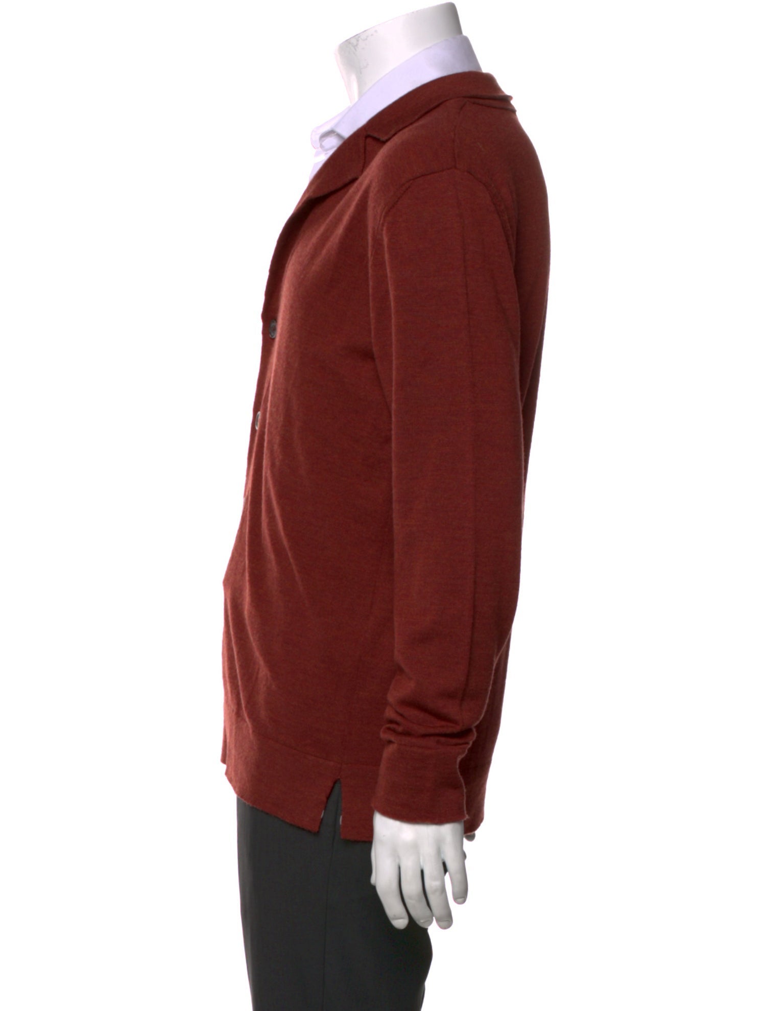 Eleventy Virgin Wool V-Neck Cardigan w/ Tags