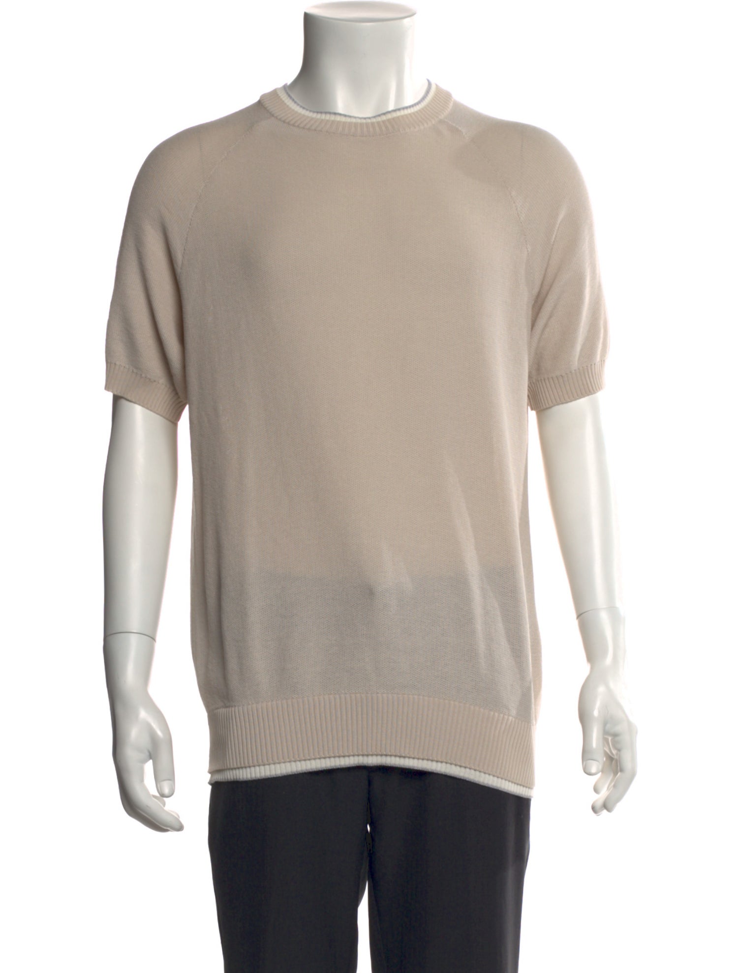 Eleventy Crew Neck Short Sleeve Pullover