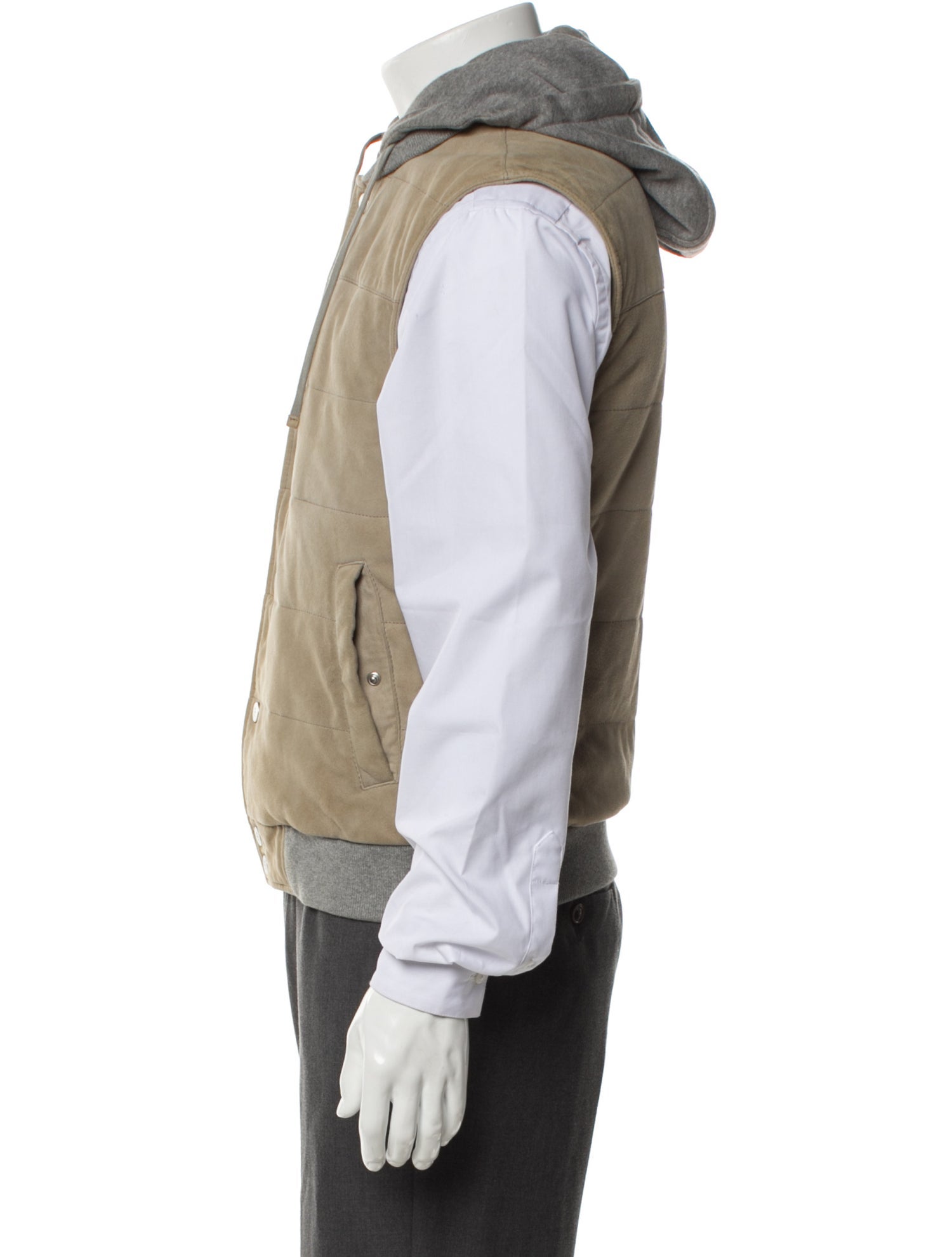 Eleventy Leather Vest