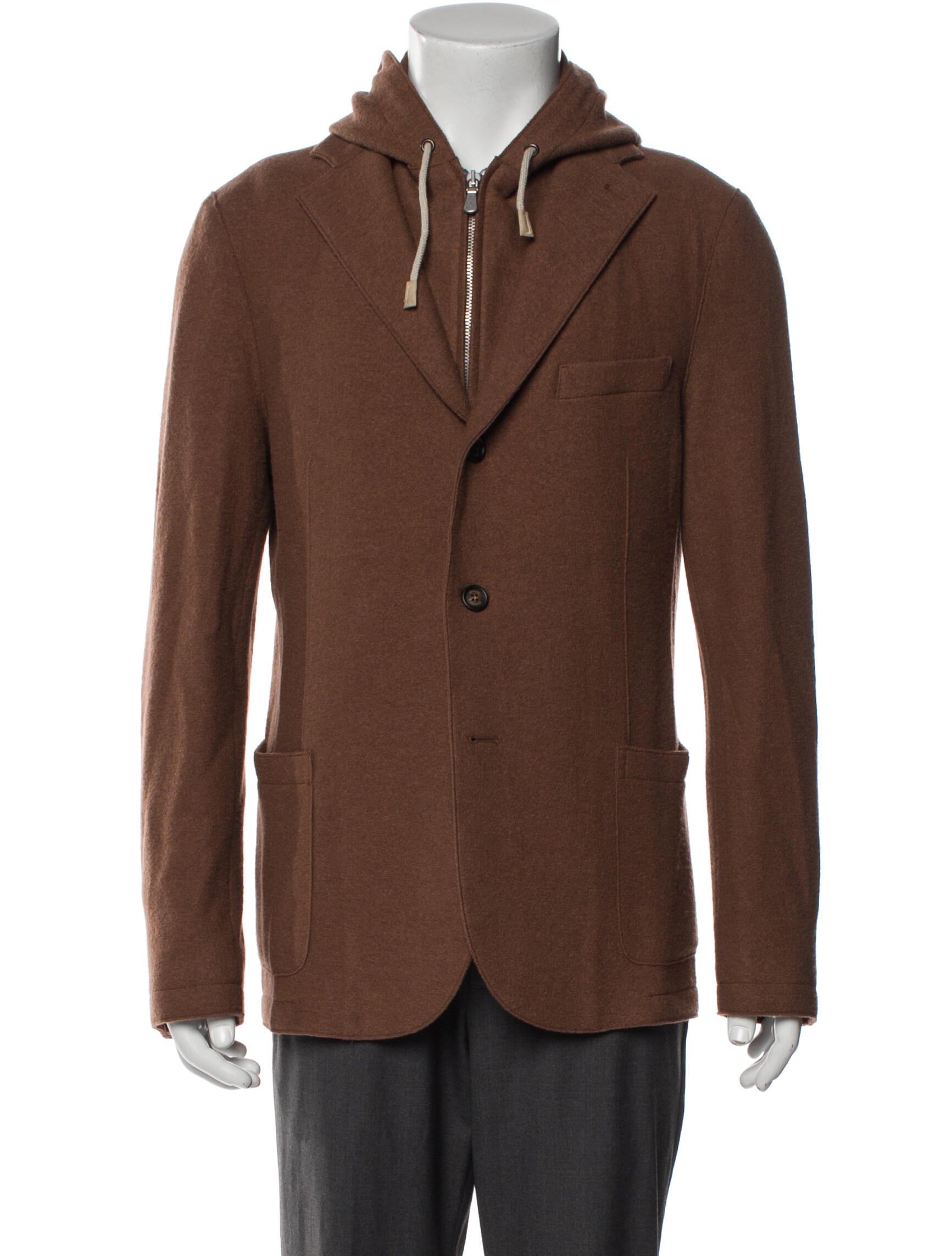 Eleventy Wool Peacoat