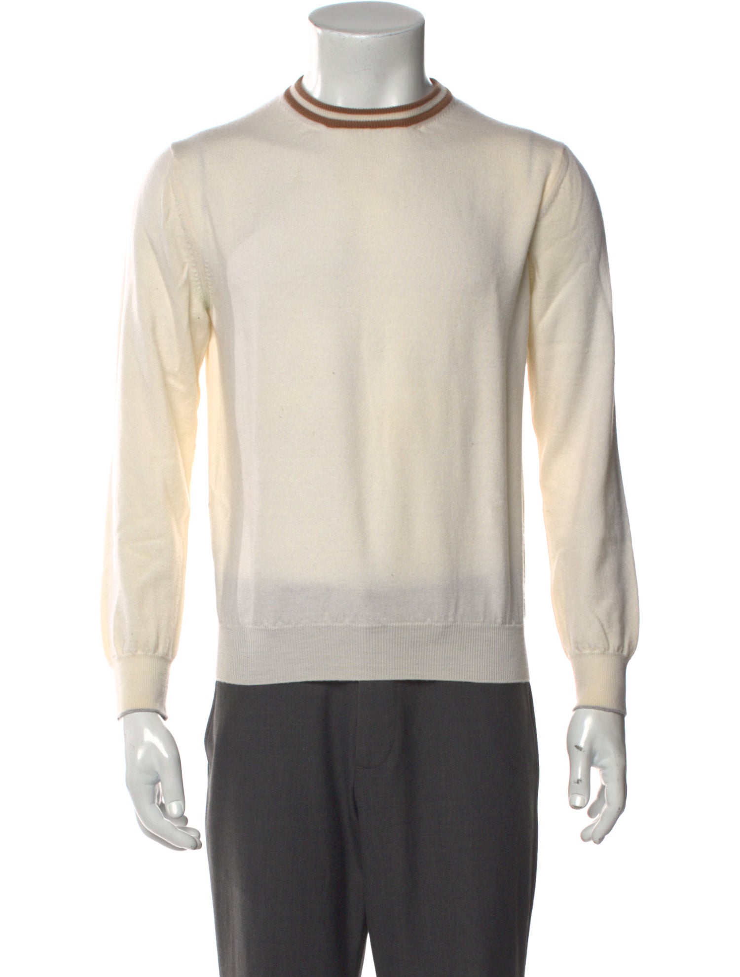 Eleventy Striped Turtleneck Pullover