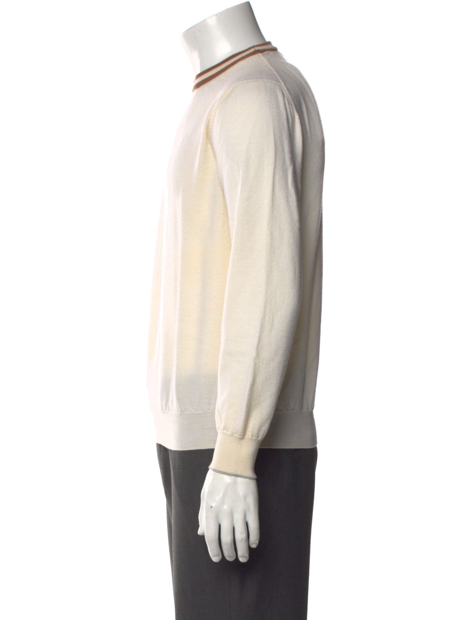 Eleventy Striped Turtleneck Pullover