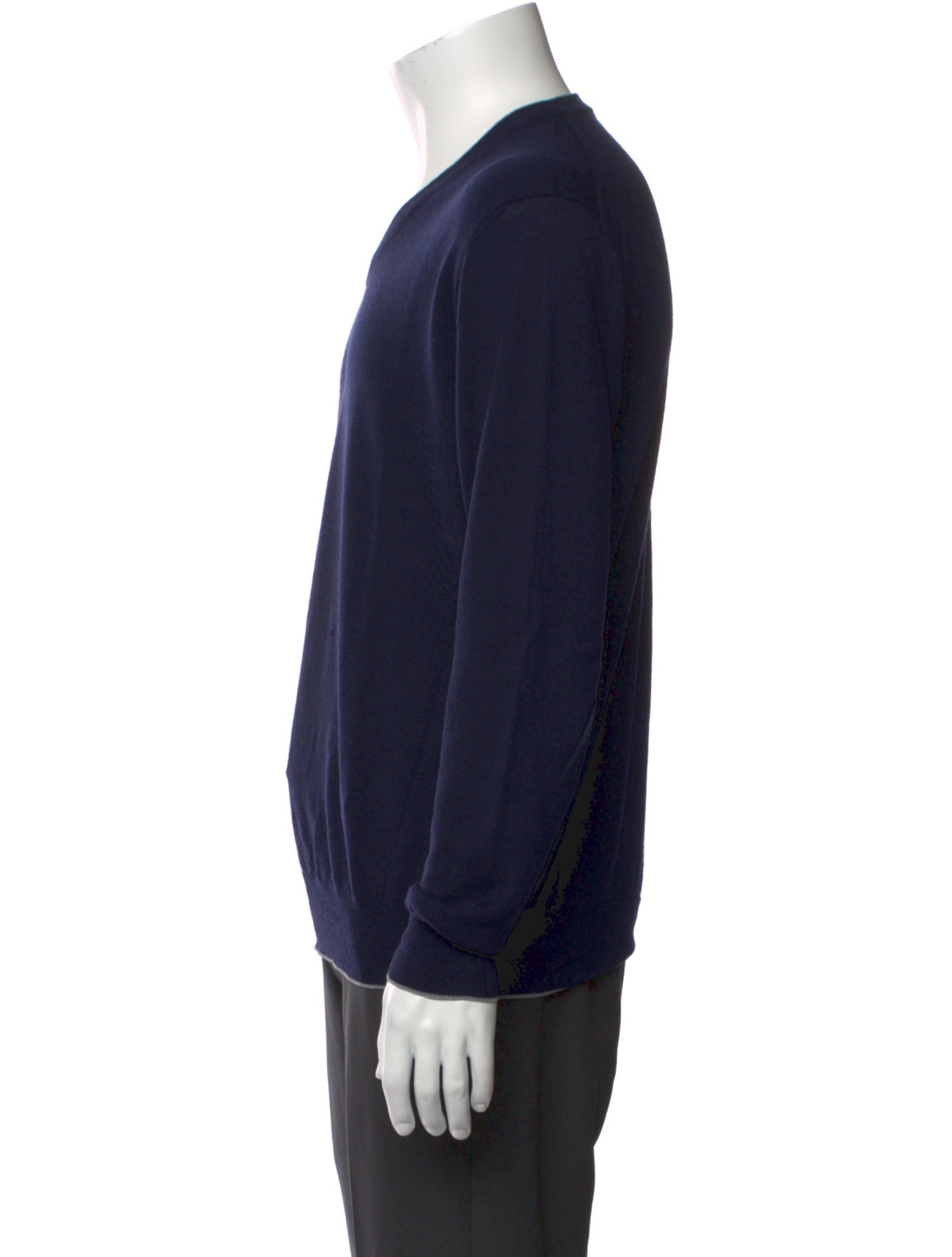 Eleventy Merino Wool V-Neck Pullover
