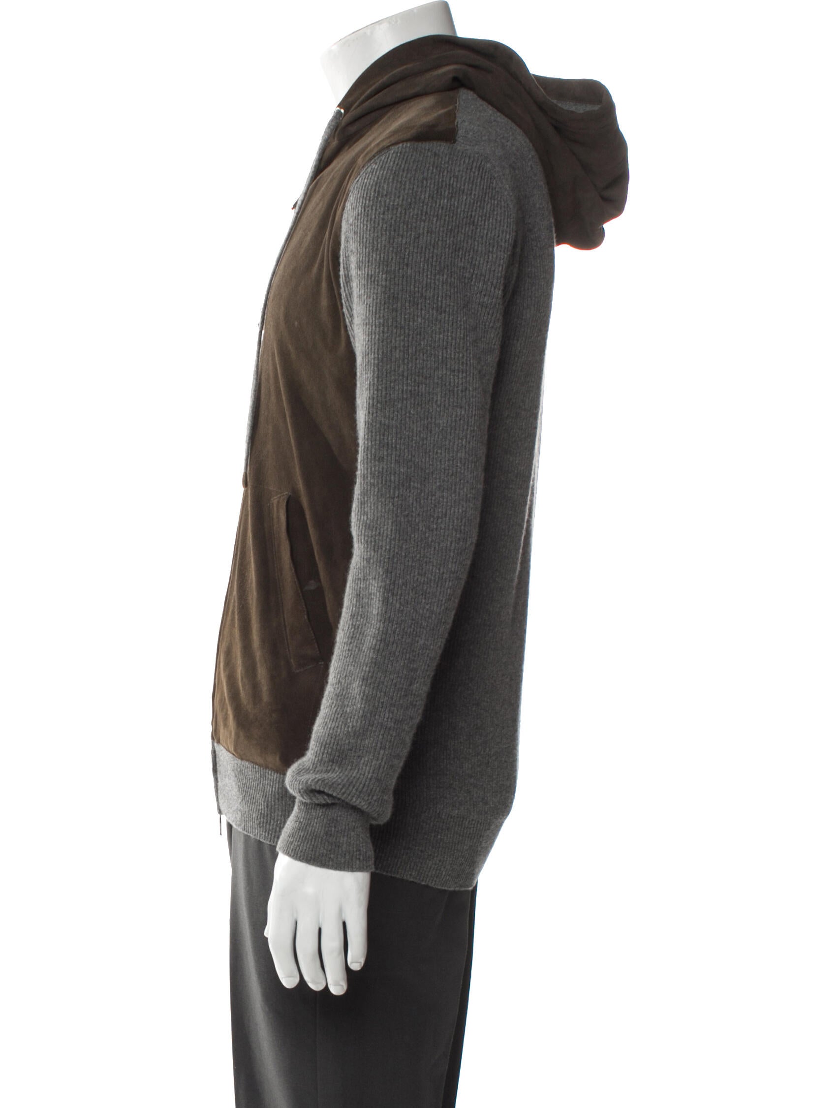 Eleventy Cashmere Colorblock Pattern Jacket